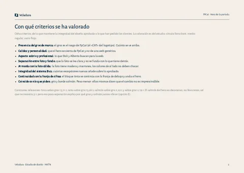 Página 2 del documento de cinco opciones de portada de FPCat